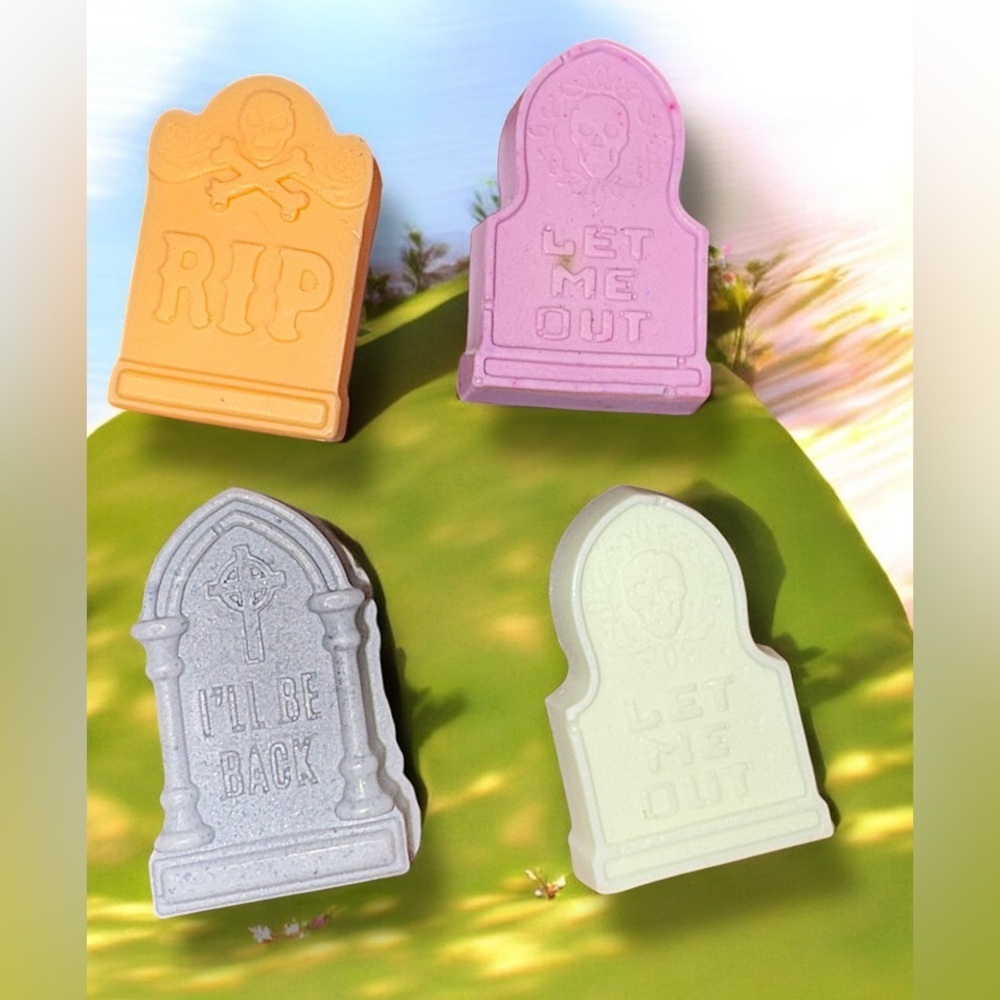 Sample soaps Halloween Themed set of 4 choose your scents & colors HANDMADE